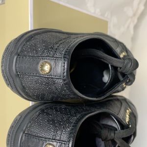 Michael Kors black signature sneakers